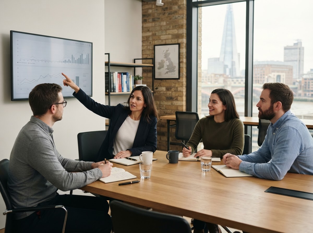 CoinHarbourX risk management approach illustrated through a calm, data-led workspace